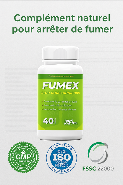 FUMEX-تخلّص من التدخين بشكل طبيعي
